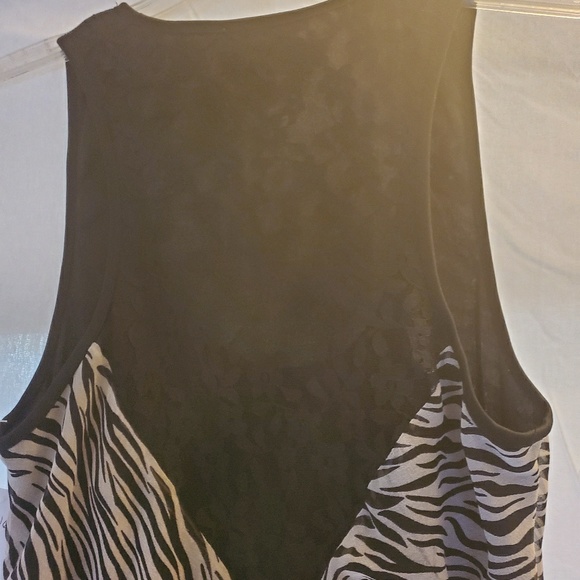 Zebra print High-low maxi - Picture 3 of 4